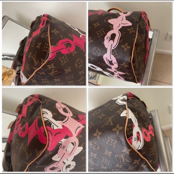 Louis Vuitton monogram Bay 30 speedy - Picture 9 of 15